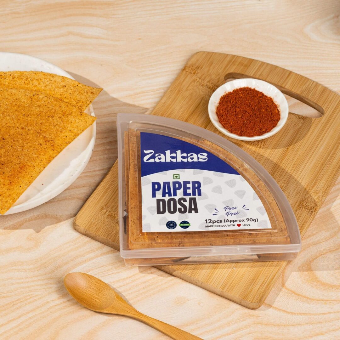 Peri Peri Paper Dosa - Fiery Crispy Twist