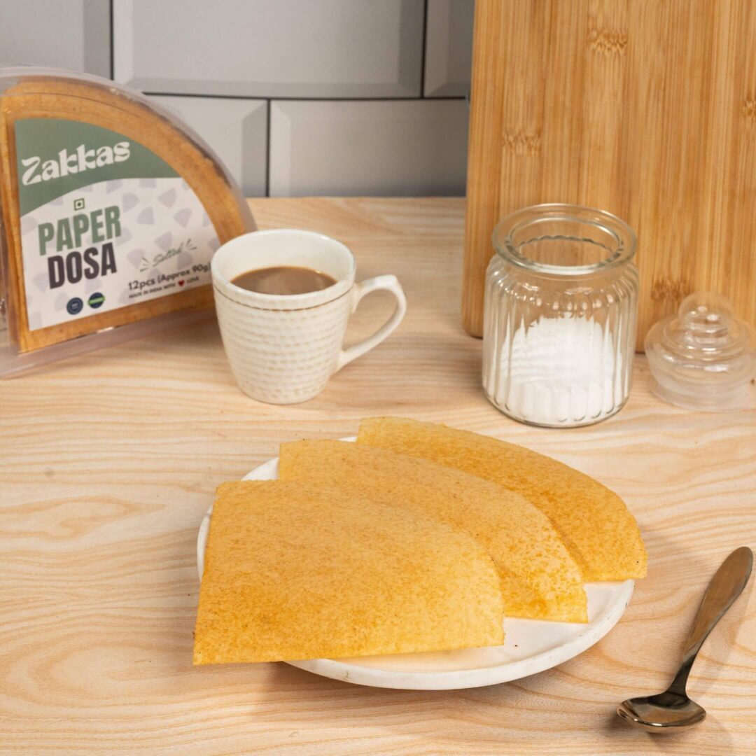 Salted Paper Dosa - Classic Crispy Delight