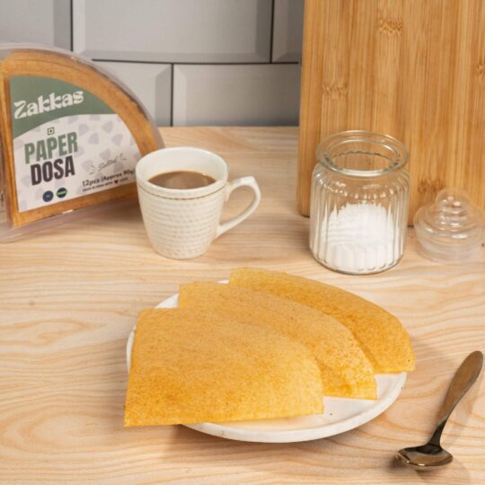 Salted Paper Dosa - Classic Crispy Delight